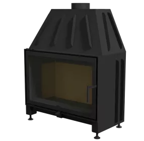 Каминная топка ESMA Elementa 1С 80/49 прямое стекло с боковым открытием