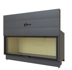 Каминная топка ESMA 1С 147/54-UP прямое стекло с подъемным механизмом в Москве