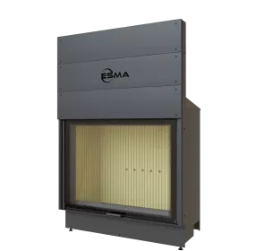Камин ESMA 1С 77/60-UP Прямое стекло. Подъемное открытие в Москве