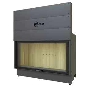 Камин ESMA 1С 97/54-UP Прямое стекло. Подъемное открытие в Москве