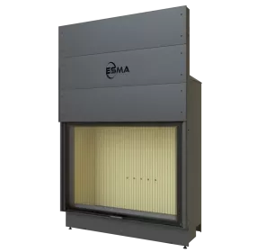 Камин ESMA 1С 97/77-UP Прямое стекло. Подъемное открытие в Москве