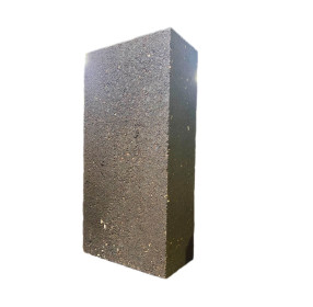 Кирпич цветной (черный) шамотный Ш-8 для топок бытовых печей «ГОСТ 8691-2018»